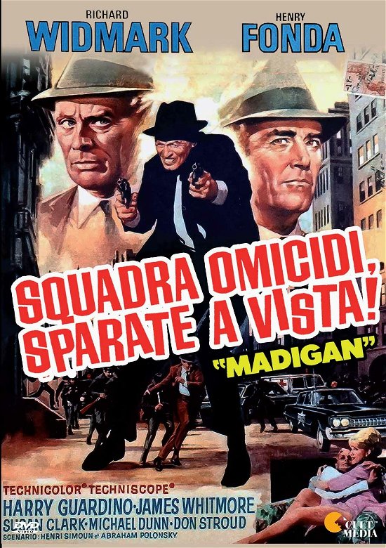 Cover for Henry Fondainger Stevensrichard Widmark · Squadra Omicidi, Sparate A Vista (DVD) (2022)