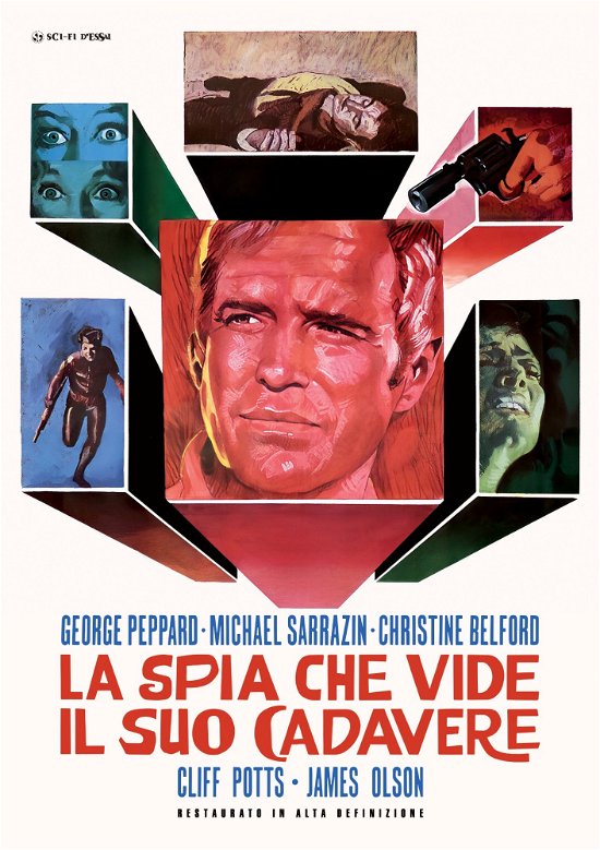Cover for Spia Che Vide Il Suo Cadavere · Spia Che Vide Il Suo Cadavere (La) (Restaurato In Hd) (DVD) (2024)