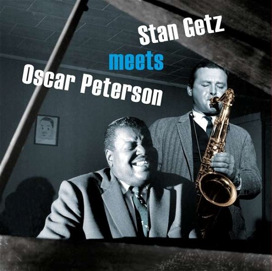 Cover for Stan Getz &amp; Oscar Peterson · Stan Getz Meets Oscar Peterson (+1 Bonus Track) (Solid Orange Vinyl) (LP) (2020)