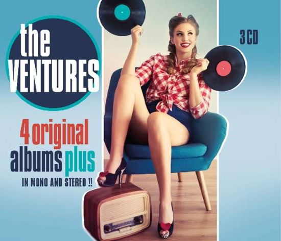 4 Original Albums Plus - Ventures - Muziek - Factory of Sounds - 8719039004003 - 27 april 2018