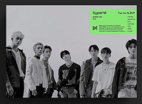 Cover for Superm · Super One 1st album (One Ver. Limited) (CD) (2020)