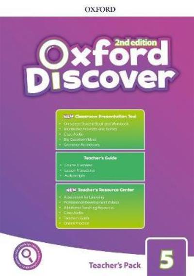 Cover for Editor · Oxford Discover: Level 5: Teacher's Pack - Oxford Discover (Bok) [2 Revised edition] (2019)