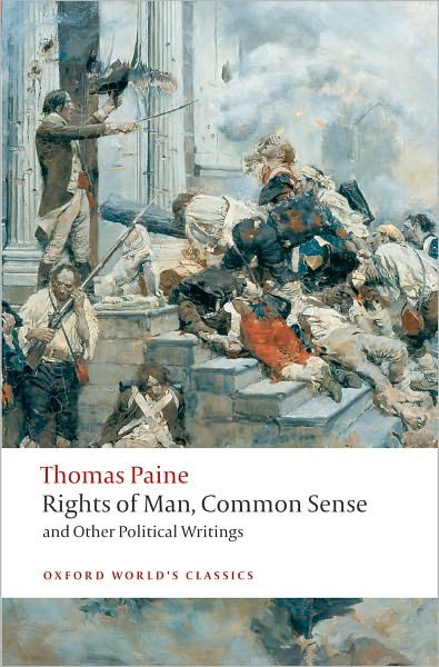 Cover for Thomas Paine · Rights of Man, Common Sense, and Other Political Writings - Oxford World's Classics (Taschenbuch) (2008)