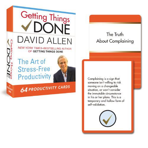 Cover for David Allen · Getting Things Done - 64 Productivity Cards (Oracle cards) [Flc Crds edition] (2013)