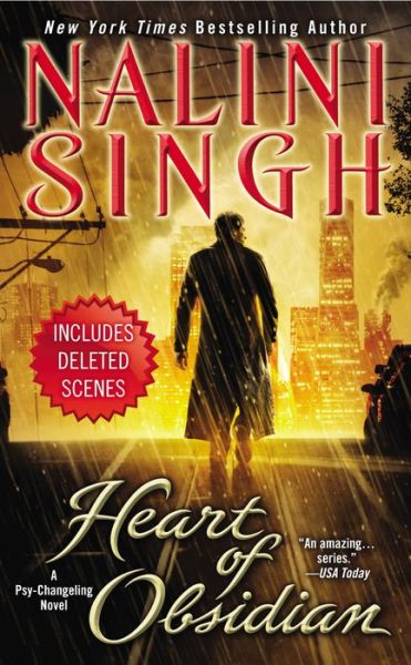 Cover for Nalini Singh · Heart of Obsidian: A Psy-Changeling Novel - Psy-Changeling Novel, A (Taschenbuch) (2013)