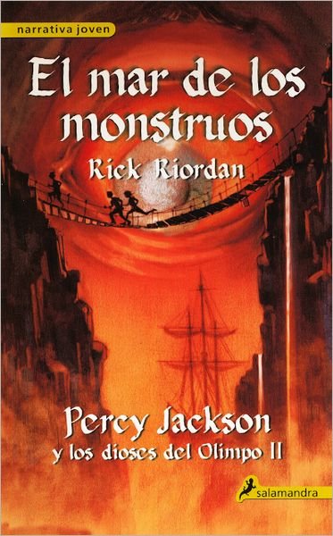 Cover for Rick Riordan · El Mar De Los Monstruos = the Sea of Monsters (Percy Jackson &amp; the Olympians) (Spanish Edition) (Hardcover bog) [Spanish edition] (2014)