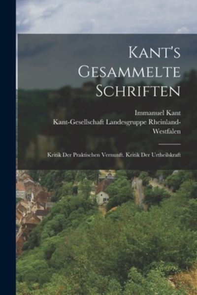 Cover for Immanuel Kant · Kant's Gesammelte Schriften (Bog) (2022)