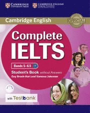 Cover for Guy Brook-Hart · Complete IELTS Bands 5-6.5 Student's Book without Answers with CD-ROM with Testbank - Complete (Book) (2016)