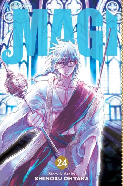 Magi, Vol. 24: The Labyrinth of Magic - Magi - Shinobu Ohtaka - Książki - Viz Media, Subs. of Shogakukan Inc - 9781421584003 - 13 czerwca 2017