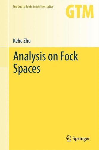 Cover for Kehe Zhu · Analysis on Fock Spaces - Graduate Texts in Mathematics (Innbunden bok) [2012 edition] (2012)