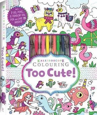 Cover for Hinkler Pty Ltd · Kaleidoscope Colouring: Too Cute! Kit - Kaleidoscope (Book) (2019)