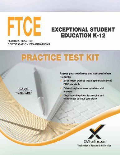 Cover for Sharon a Wynne · Ftce Exceptional Student Education K-12 Practice Test Kit (Pocketbok) [New edition] (2014)