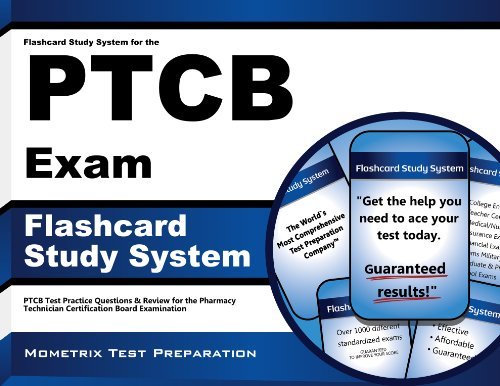 Cover for Ptcb Exam Secrets Test Prep Team · Flashcard Study System for the Ptcb Exam: Ptcb Test Practice Questions &amp; Review for the Pharmacy Technician Certification Board Examination (Cards) (Taschenbuch) [1 Flc Crds edition] (2023)