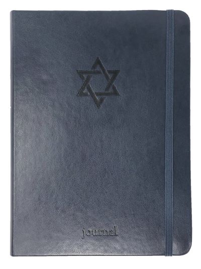 Cover for Ellie Claire · Star of David Essential Journal (Navy LeatherLuxe®) (Book) (2018)