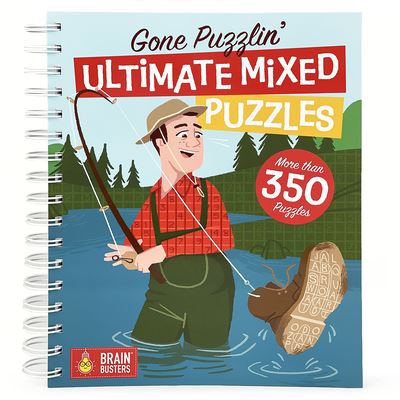 Gone Puzzlin' Ultimate Mixed Puzzles - Parragon Books - Books - Cottage Door Press - 9781646385003 - April 18, 2023