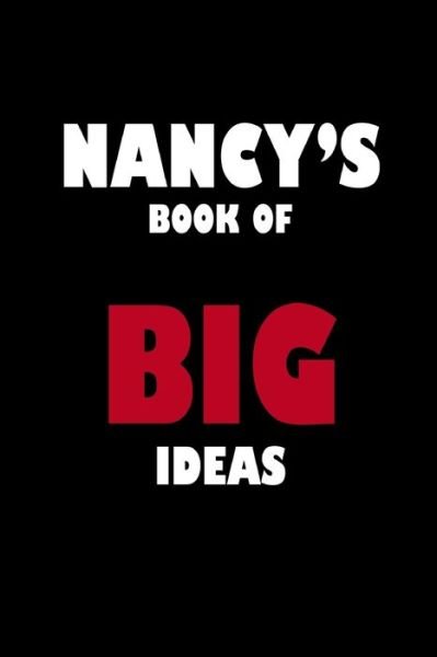 Cover for Global Notebook · Nancy's Book of Big Ideas (Pocketbok) (2019)