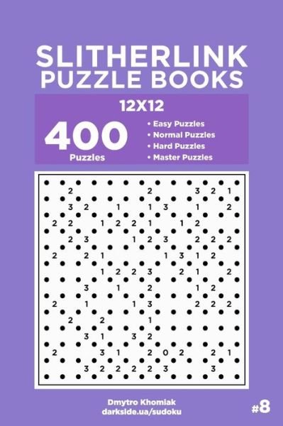 Cover for Dart Veider · Slitherlink Puzzle Books - 400 Easy to Master Puzzles 12x12 (Volume 8) (Pocketbok) (2019)