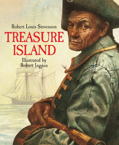 Cover for Robert Louis Stevenson · Treasure Island - Abridged Classics (Hardcover bog) (2017)