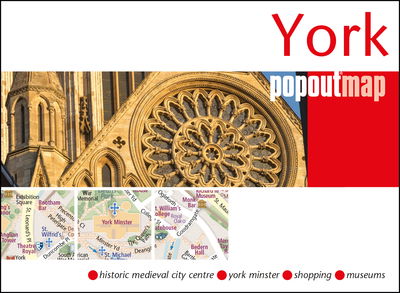 Cover for Popout Map · Popout Maps: York Popout Map (Inbunden Bok) (2019)