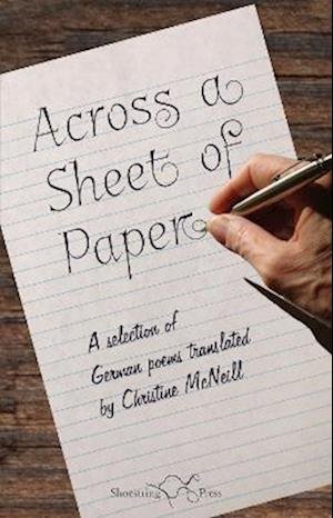 Cover for Christine McNeil · Across a Sheet of Paper (Taschenbuch) (2022)