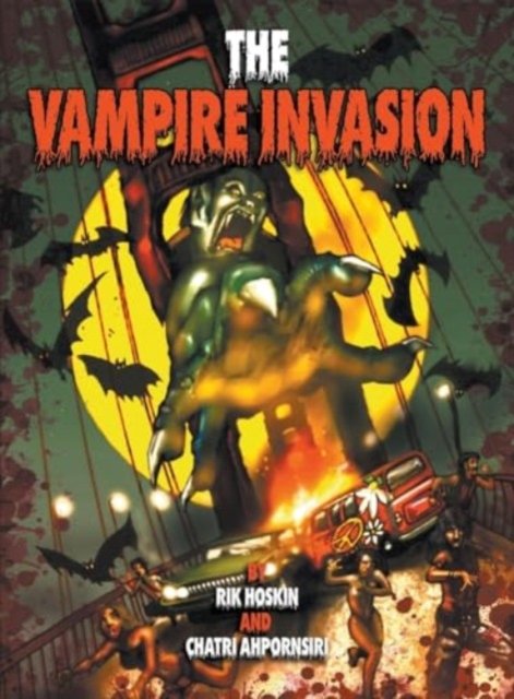 Cover for Rik Hoskin · The Vampire Invasion: Graphic Novel (Gebundenes Buch) (2023)