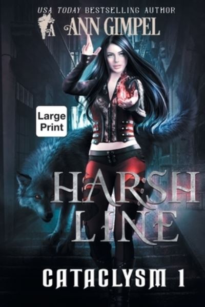 Cover for Ann Gimpel · Harsh Line (Bok) (2022)