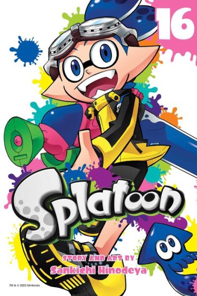 Cover for Sankichi Hinodeya · Splatoon, Vol. 16 - Splatoon (Paperback Book) (2023)