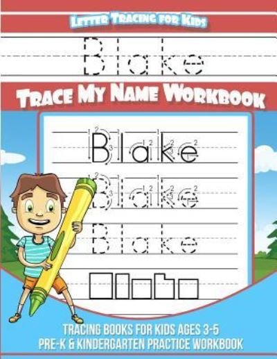 Cover for Blake Books · Blake Letter Tracing for Kids Trace My Name Workbook (Pocketbok) (2017)