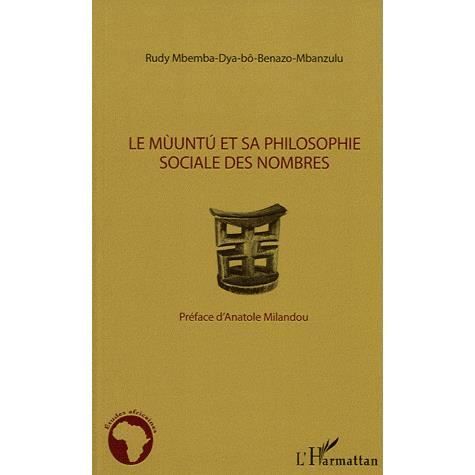 Cover for Rudy Mbemba Dia Benazo-Mbanzulu · Mùuntu et sa philosophie sociale des nombres (Paperback Book) (2020)