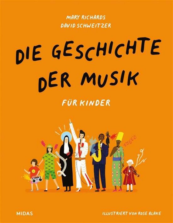 Cover for Mary Richards · Die Geschichte der Musik - fÃ¼r Kinder (Hardcover Book) (2021)