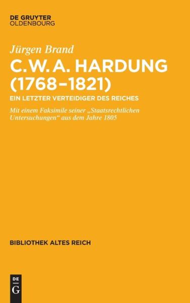 Cover for Brand · Clemens Wilhelm Adolph Hardung (1 (Book) (2019)