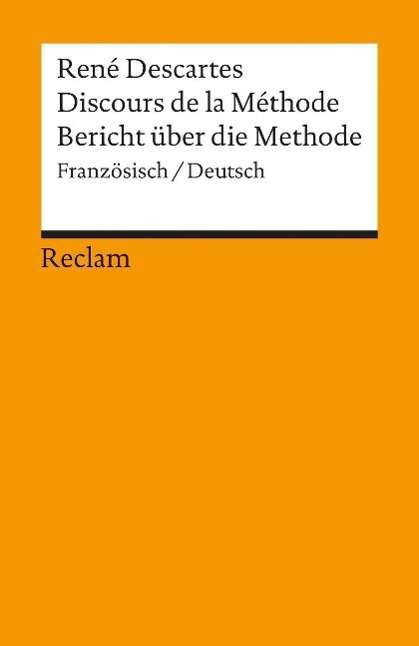 Cover for Rene Descartes · Reclam UB 18100 Descartes.Bericht.Meth. (Bok)