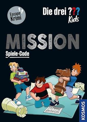 Cover for Nina Schiefelbein · Die drei ??? Kids, Mission Spiele-Code (Buch) (2023)