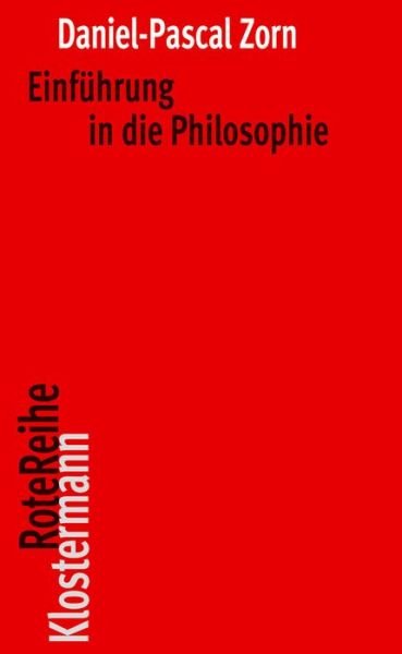 Cover for Zorn · Einführung in die Philosophie (Book) (2017)