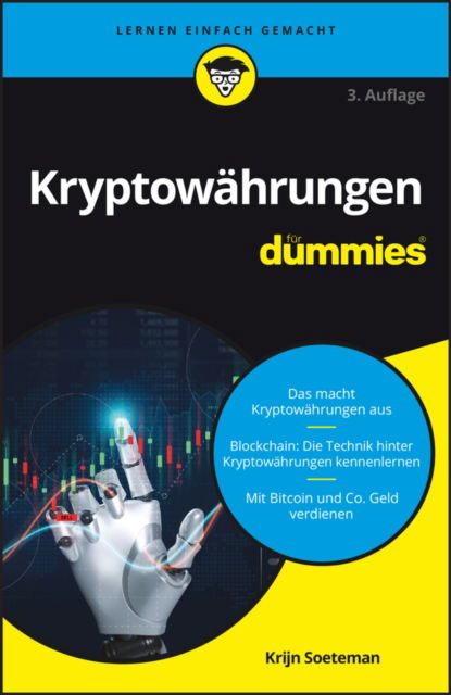 Cover for Krijn Soeteman · Kryptowahrungen fur Dummies - Fur Dummies (Paperback Book) [3. Auflage edition] (2025)