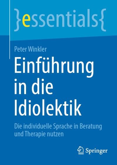 Cover for Winkler · Einführung In Die Idiolektik (Bok) (2023)