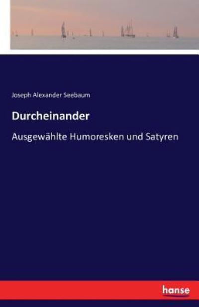 Cover for Seebaum · Durcheinander (Book) (2016)