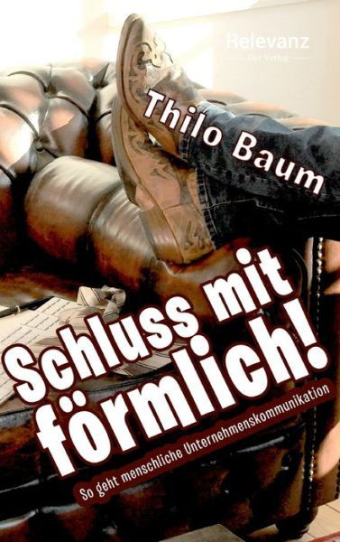 Cover for Baum · Schluss mit förmlich! (Book) (2019)