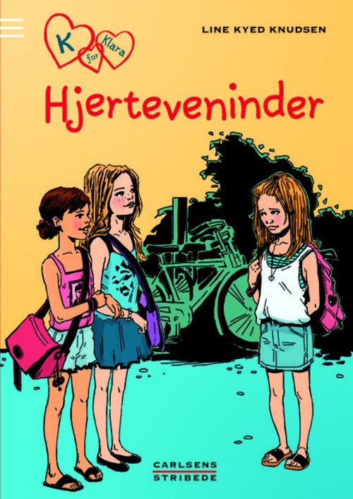 Cover for Line Kyed Knudsen · K for Klara: K for Klara 1: Hjerteveninder (Hardcover Book) [1e uitgave] [Hardback] (2012)