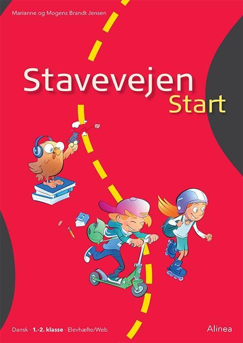 Cover for Marianne Brandt Jensen; Mogens Brandt Jensen · Stavevejen: Stavevejen Start, Elevhæfte, 1.-2. Kl. / Web (Sewn Spine Book) (2017)