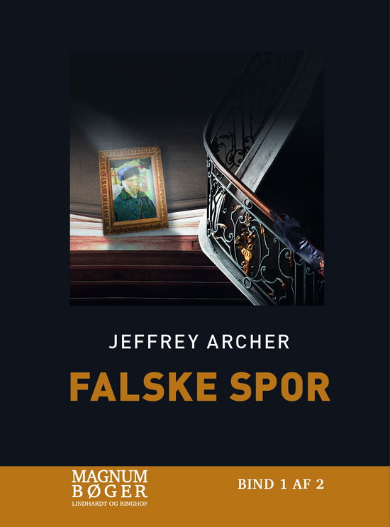 Cover for Jeffrey Archer · Falske spor (Storskrift) (Bound Book) [1st edition] (2024)