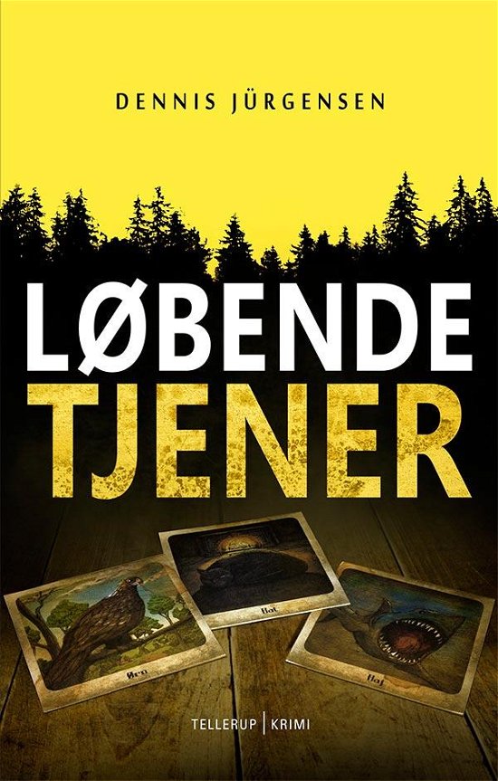 Cover for Dennis Jürgensen · En Roland Triel-krimi, 1: En Roland Triel-krimi #1: Løbende Tjener (Hardcover Book) [1st edition] [Hardback] (2014)