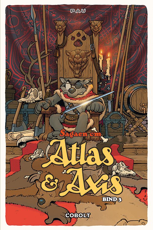 Cover for Pau · Sagaen om Atlas og Axis: Sagaen om Atlas og Axis 3 (Bound Book) [1.º edición] (2023)