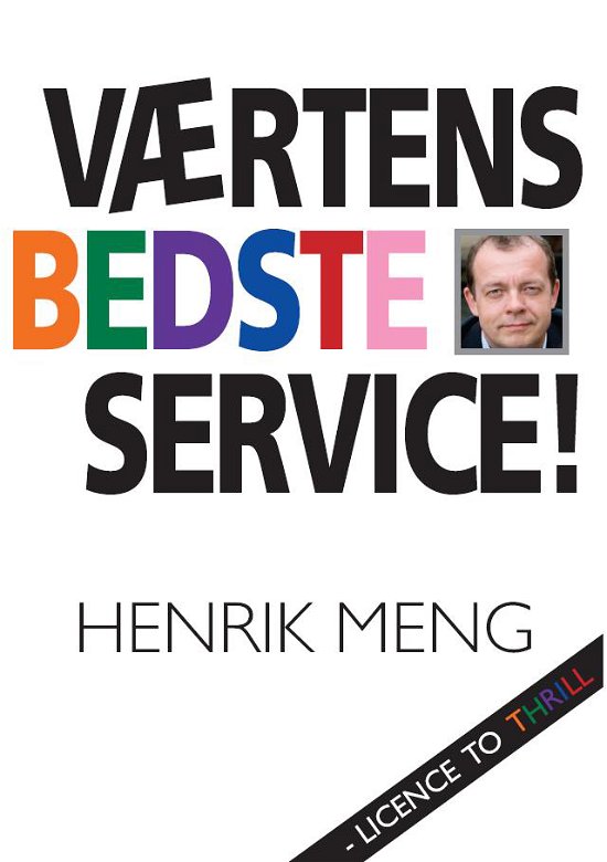 Cover for Henrik Meng · Værtens bedste service (Paperback Book) [1. Painos] (2008)