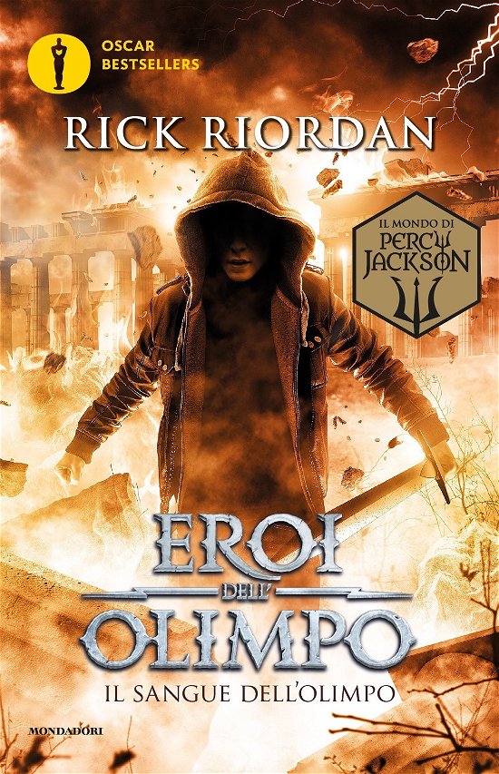 Cover for Rick Riordan · Il Sangue Dell'olimpo. Eroi Dell'olimpo #05 (Bok)
