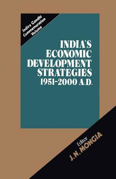 Cover for J N Mongia · India's Economic Development Strategies 1951-2000 A.D. (Hardcover bog) [1985 edition] (1986)