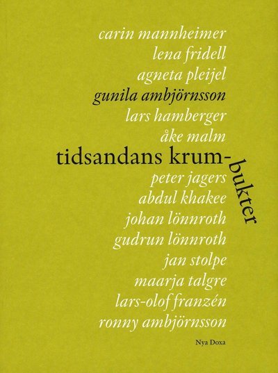 Cover for Gunilla Ambjörnsson · Tidsandans krumbukter (Book) (2007)