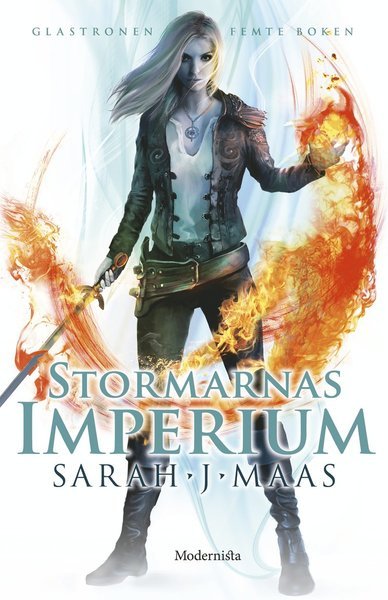 Cover for Sarah J. Maas · Glastronen: Stormarnas imperium (Innbunden bok) (2019)