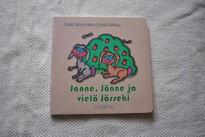 Cover for Josefin Ruotiimaa Kerstin Tuomas Larsson · Janne, Jönne ja vielä Jösseki (Paperback Book) (2014)