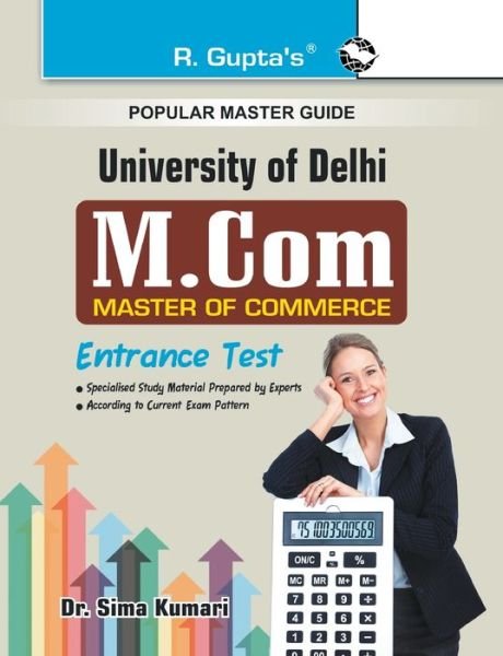 Cover for R. Gupta · Delhi University M.Com Entrance Test (Taschenbuch) (2020)